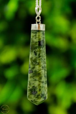 Grossulaar hanger zilver - 7.20 gram