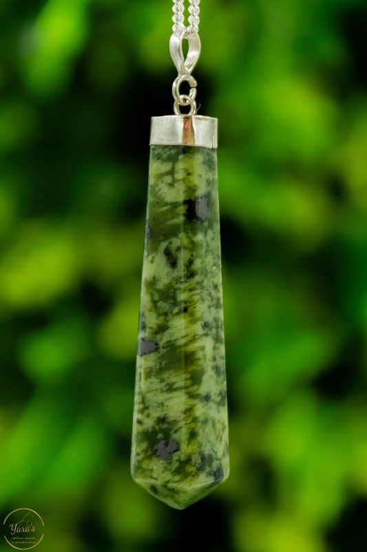 Grossulaar hanger zilver - 7.20 gram