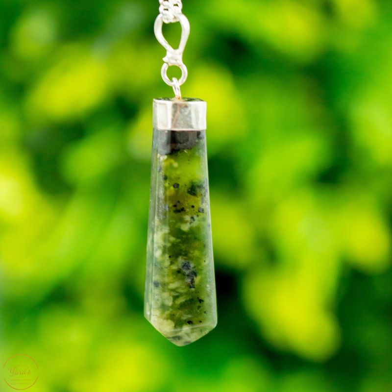 Grossulaar hanger zilver - 4.69 gram