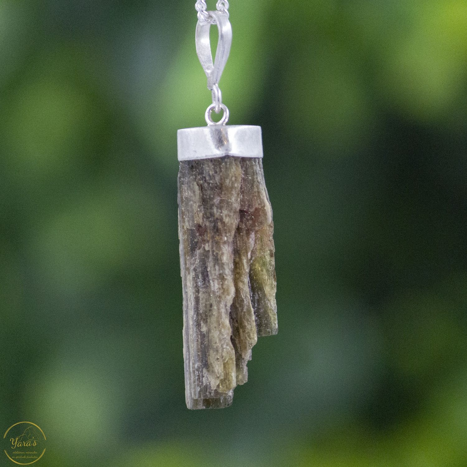 Epidoot hanger ruw zilver - 4.78 gram