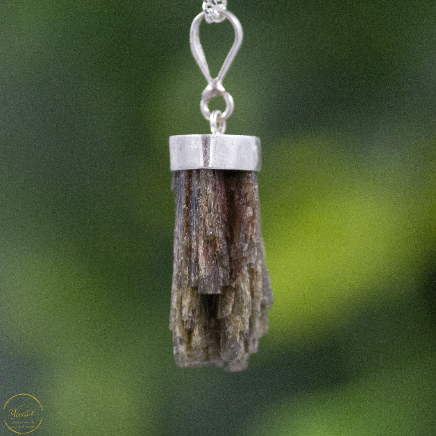 Epidoot hanger ruw zilver - 6.17 gram