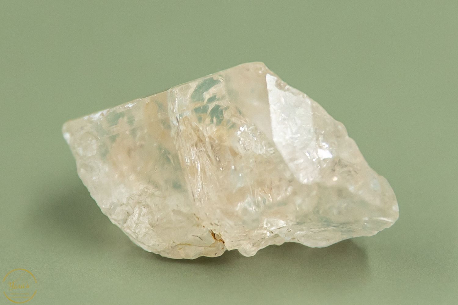 Gele/goud Topaas ruw 17.8 gram