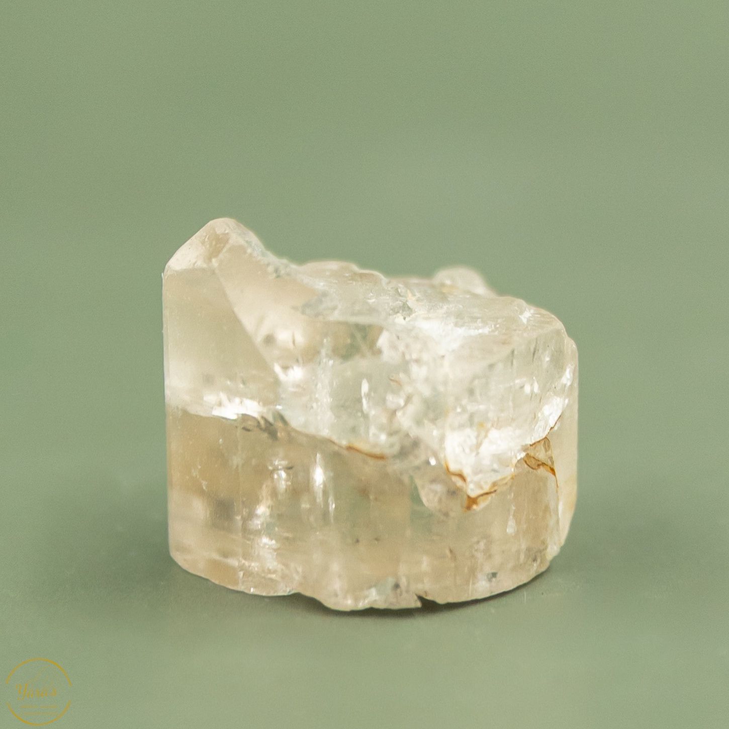 Gele/goud Topaas ruw - 12.9 gram