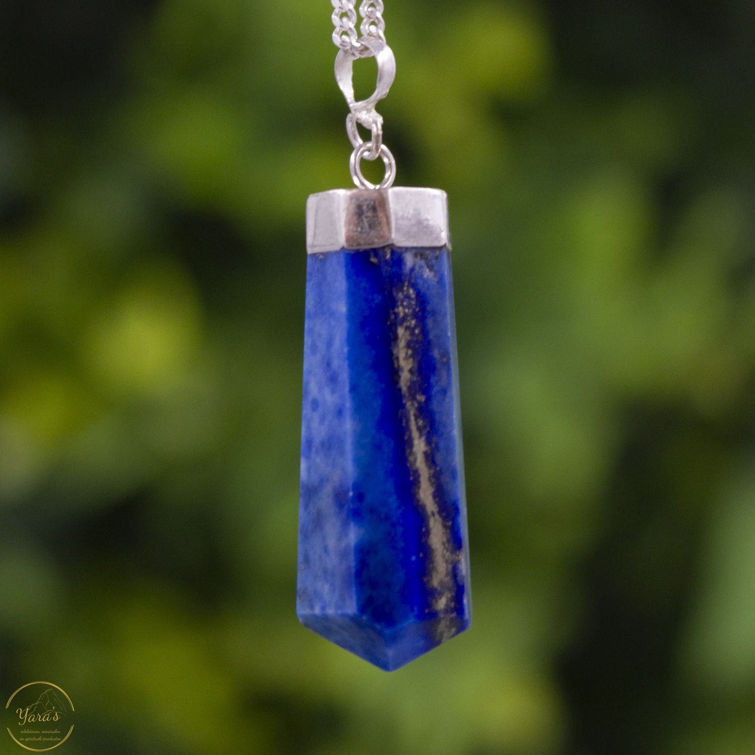 Lapis Lazuli hanger zilver - 5.40 gram