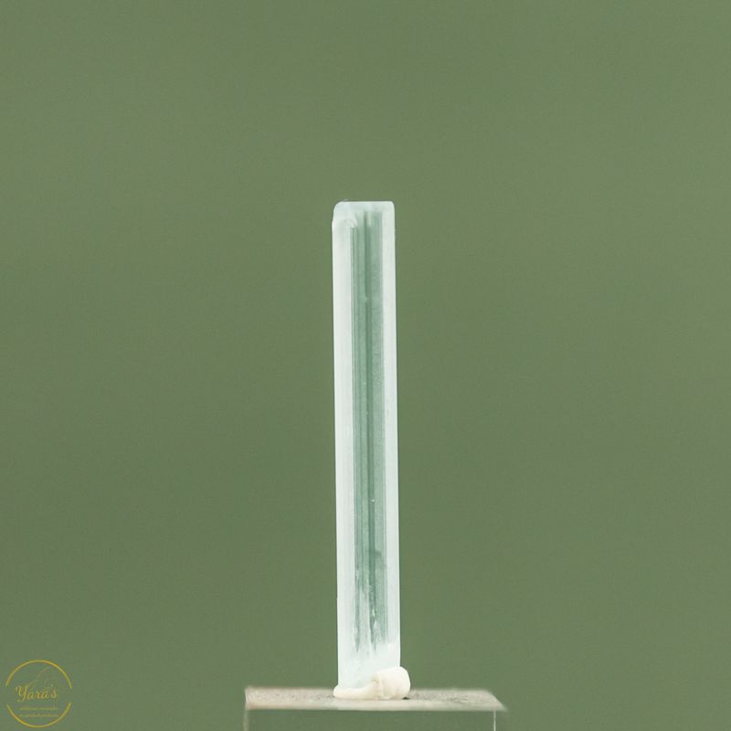 Aquamarijn staafje 4cm hoog