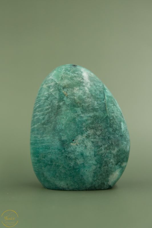Amazoniet sculptuur - 487 gram