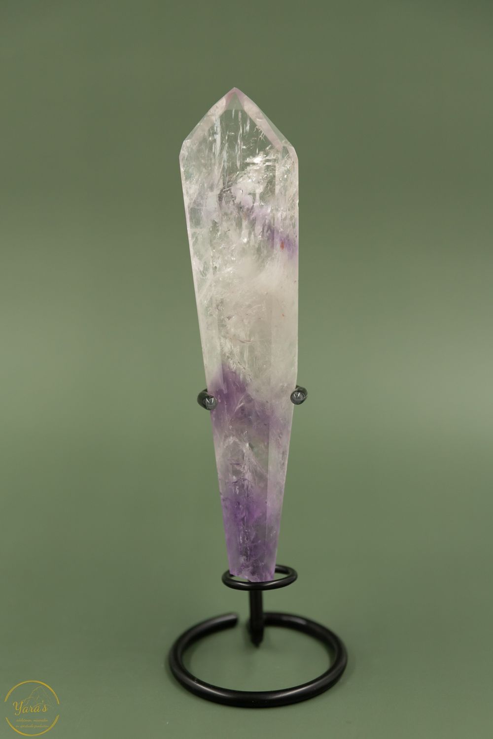 Fantoom Amethist punt - 156 gram