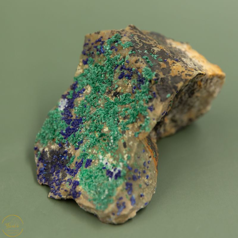 Azuriet met Malachiet ruw -  270 gram