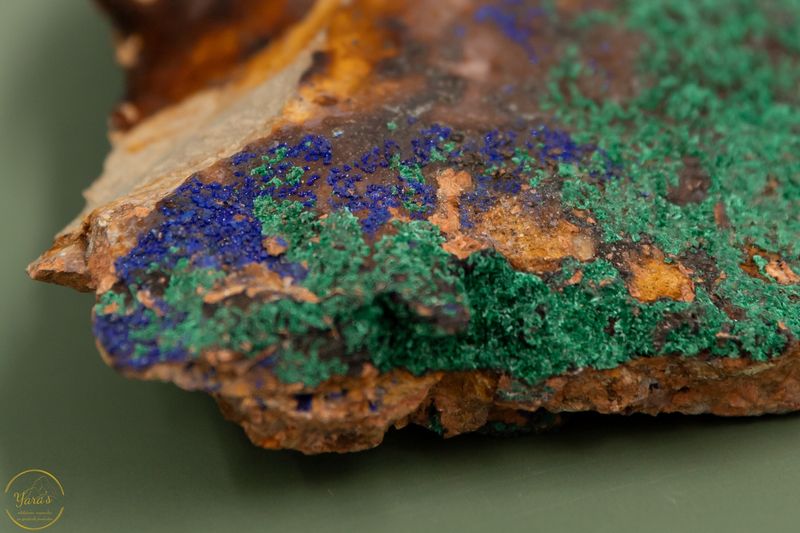 Azuriet met Malachiet ruw -  447 gram