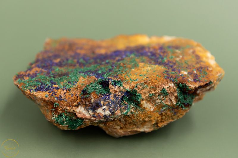 Azuriet met Malachiet ruw