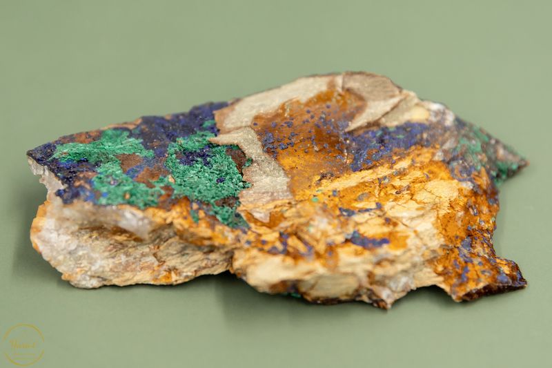 Azuriet met Malachiet ruw - 91 gram