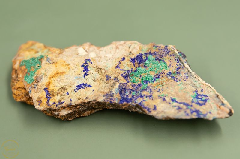 Azuriet met Malachiet ruw - 258 gram