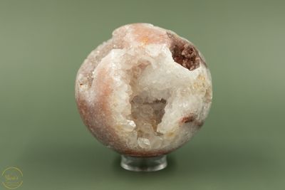 Roze Amethist bol - 9cm