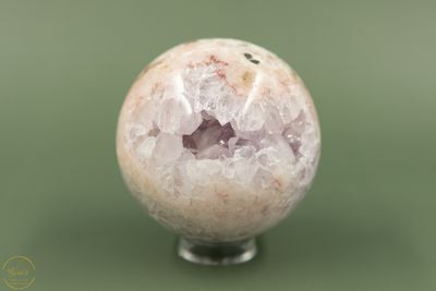 Roze Amethist bol 8cm