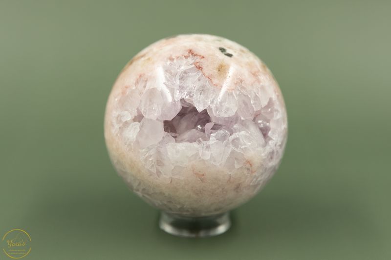 Roze Amethist bol 8cm