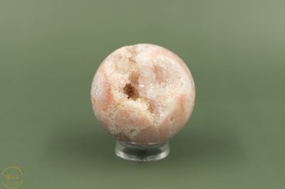 Roze Amethist bol 6cm.