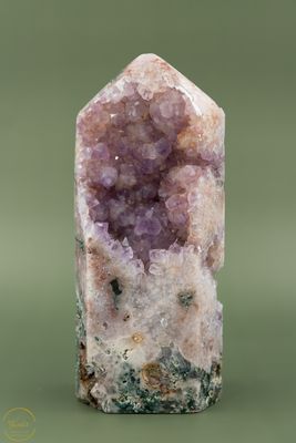 Roze Amethist punt - 1.968 kg