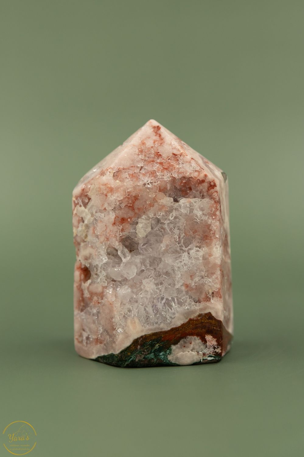 Roze Amethist punt - 380 gram