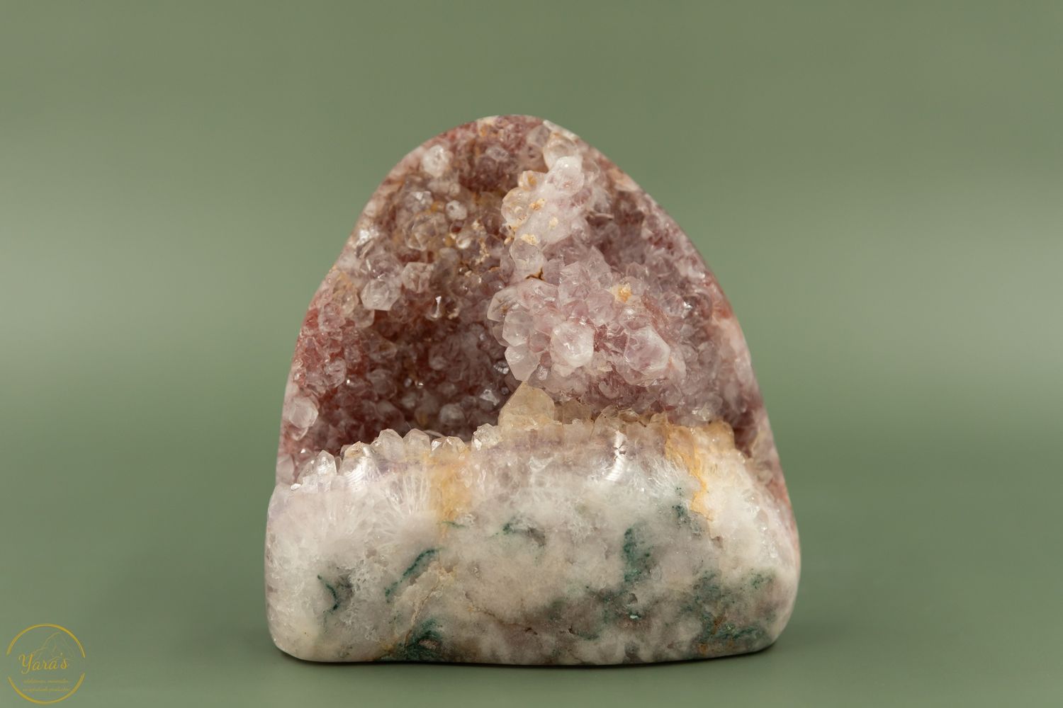 Roze Amethist freeform - 866 gram