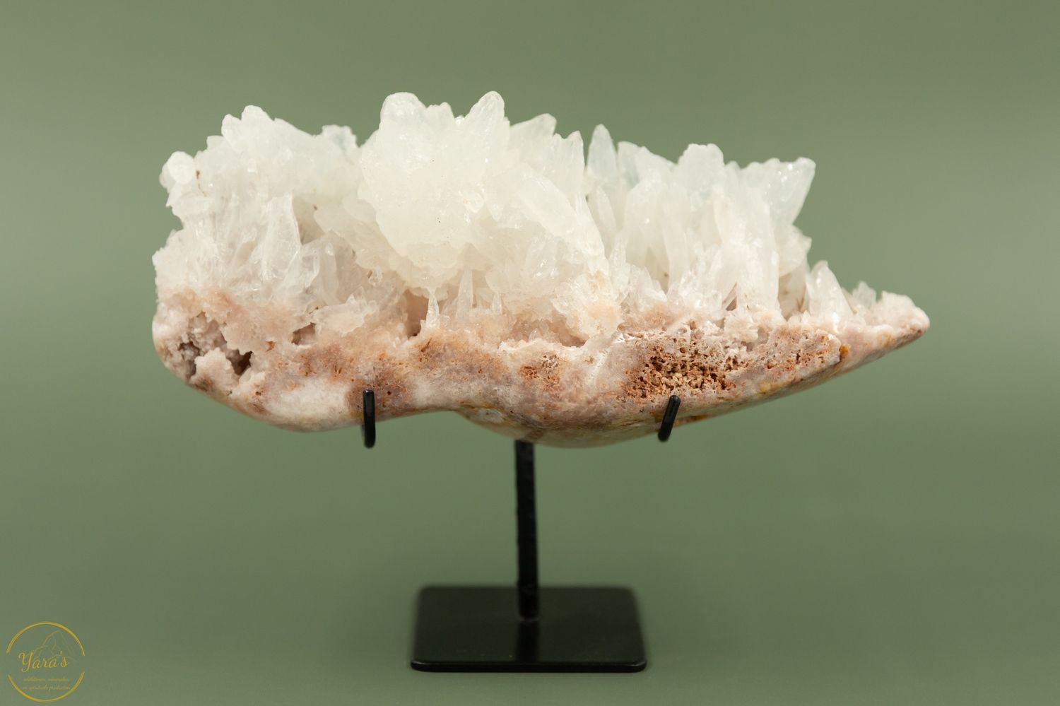 Roze Amethist op standaard -466 gram