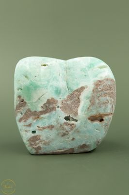 Carribean blue calciet  gepolijst- 244 gram
