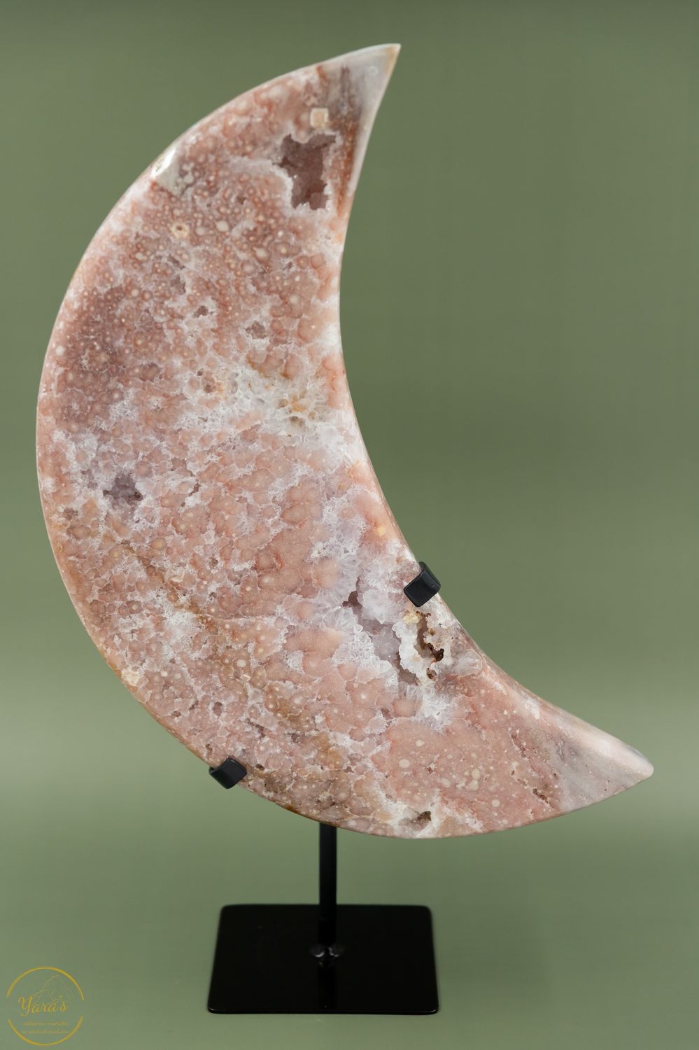 Roze Amethist maan - 5.42 kg