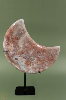 Roze Amethist maan - 1.49 kg
