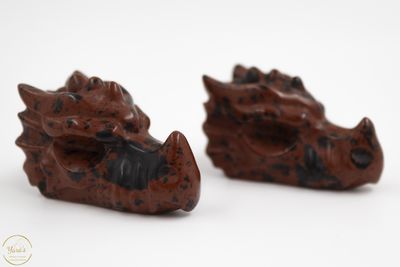 Mahonie obsidiaan draakje