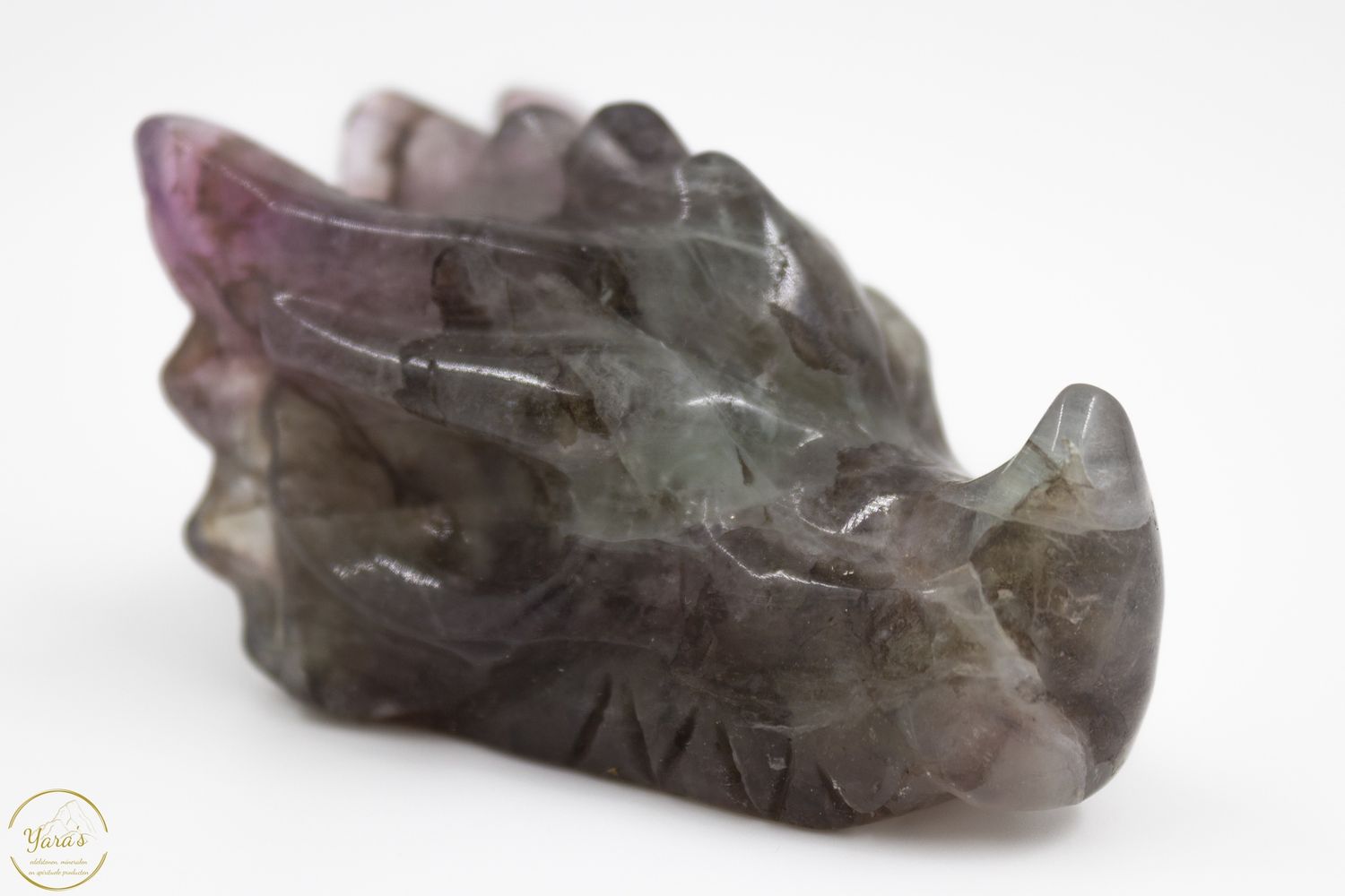 Fluoriet draak 7 cm