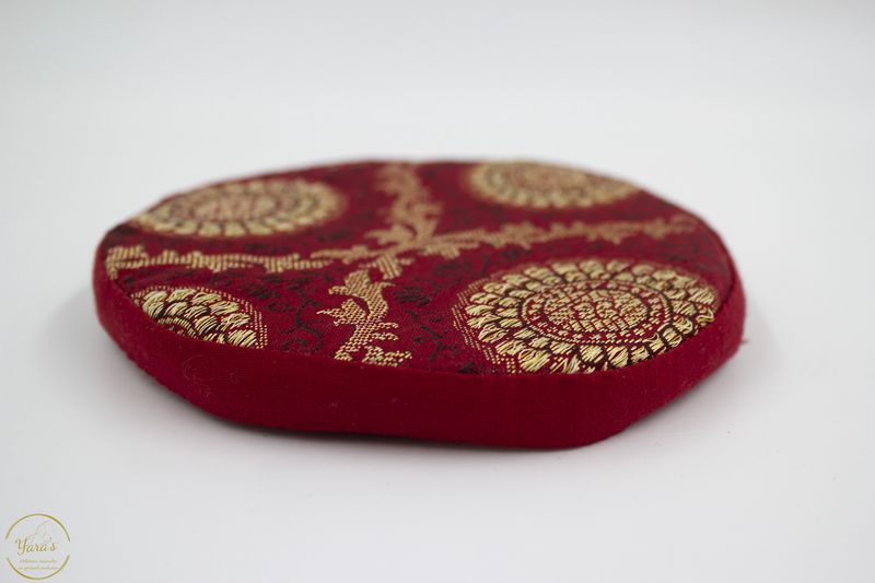 Kussen Rood klankschaal 12.5cm