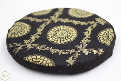 Kussen Zwart klankschaal 15cm