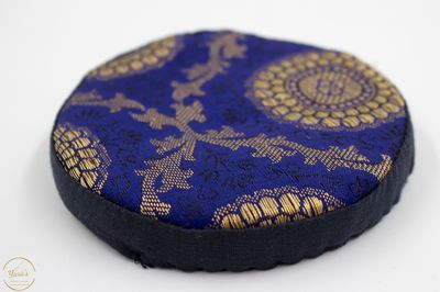 Kussen Blauw klankschaal 10cm