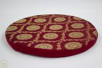 Kussen Rood klankschaal 30cm extra dik