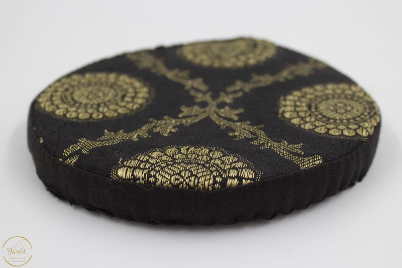 Kussen Zwart klankschaal 12.5cm