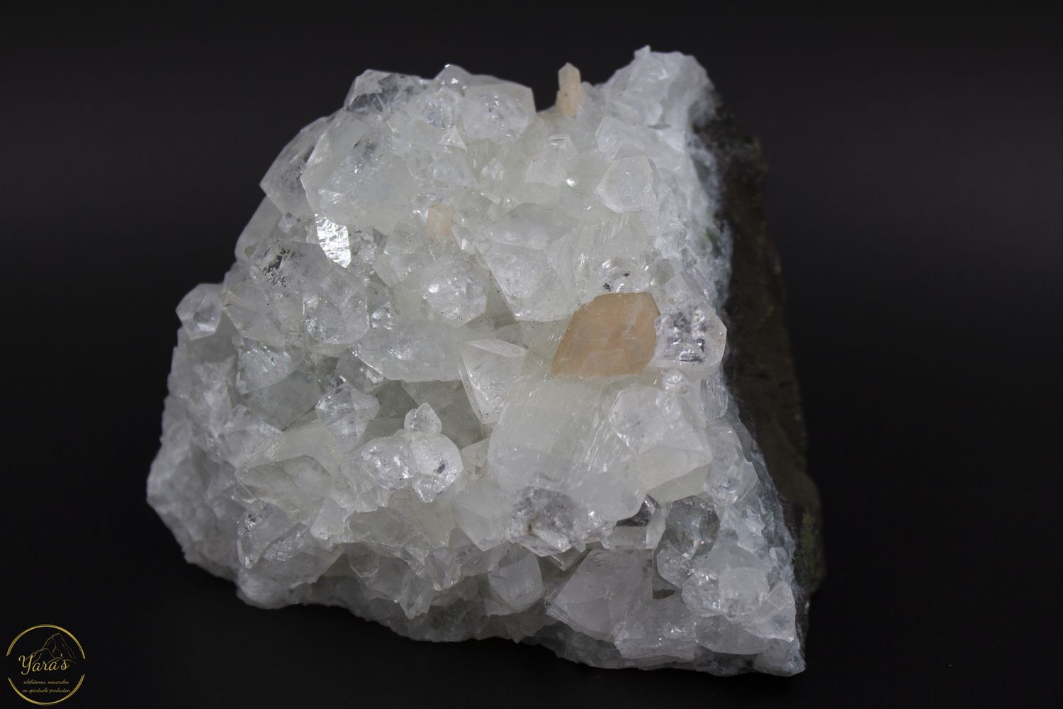 Apofyliet met stilbiet A+ ruw - India 535 gram