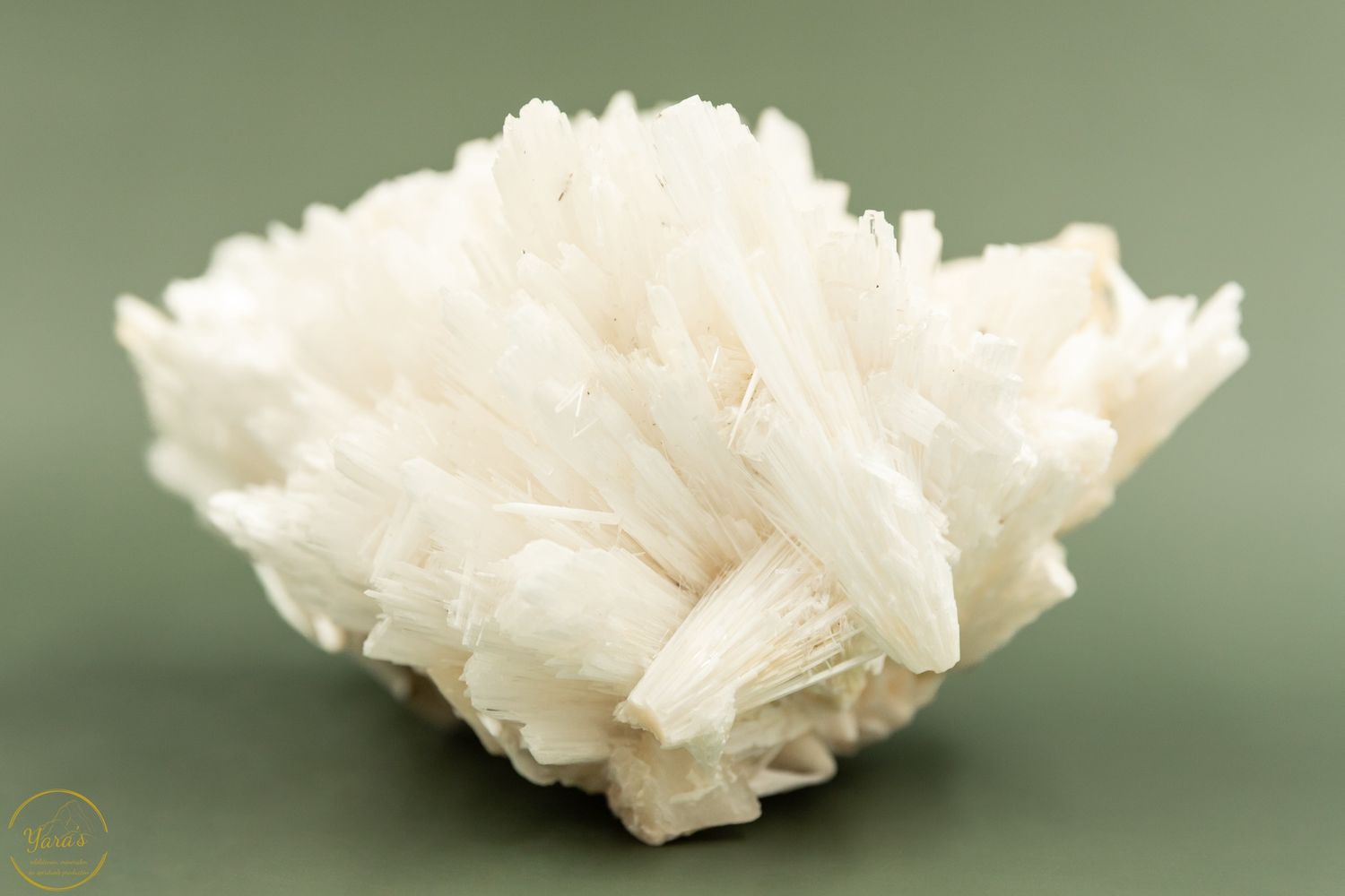 Scoleciet met stilbiet A+ ruw - 1.886 kg - India