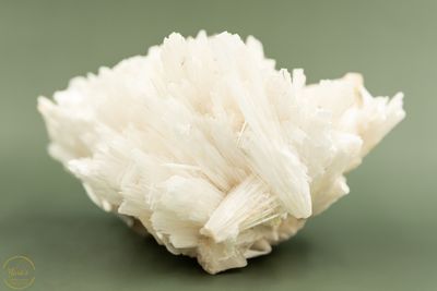 Scoleciet met stilbiet A+ ruw - 1.886 kg - India