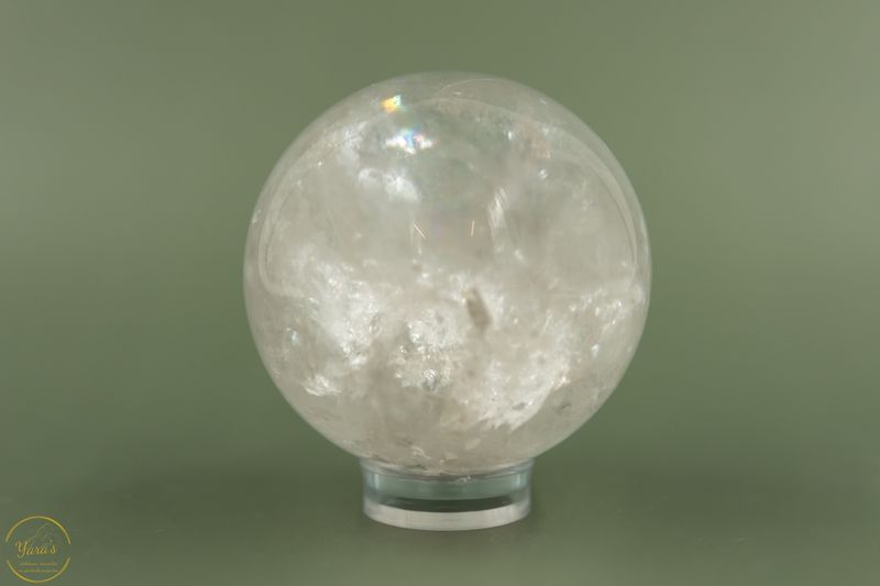 Bergkristal Bol- 7.5cm