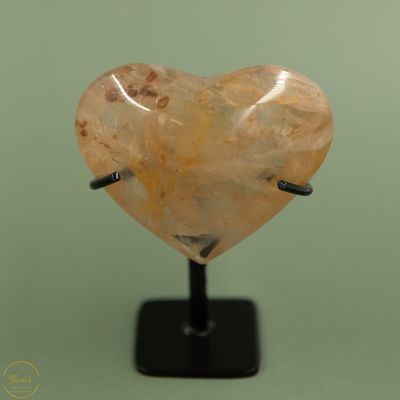 Golden Healer hartje op standaard - 93 gram
