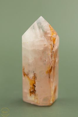 Golden Healer met Rozenkwarts punt - 104 gram