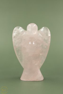 Rozenkwarts engel 10 cm - 202 gram