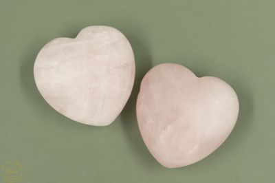 Rozenkwarts hart 40 x 35 x 15 mm