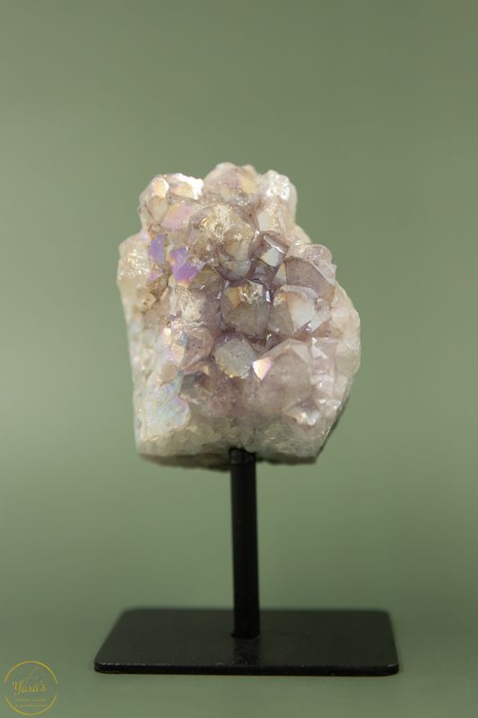 Angel Aura op Amethist - 356 gr