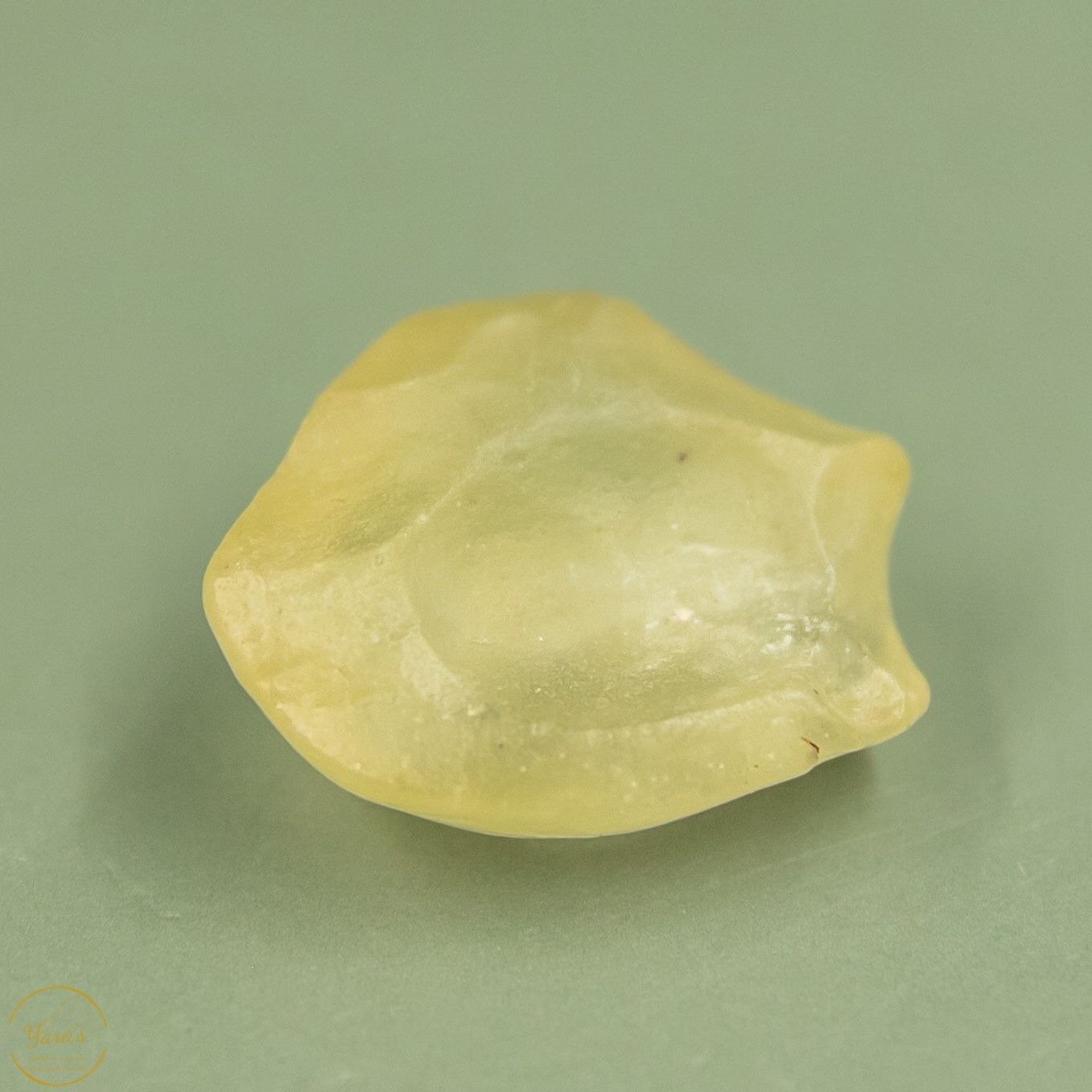 Libisch woestijnglas /  goud tektiet - 6.7 gram