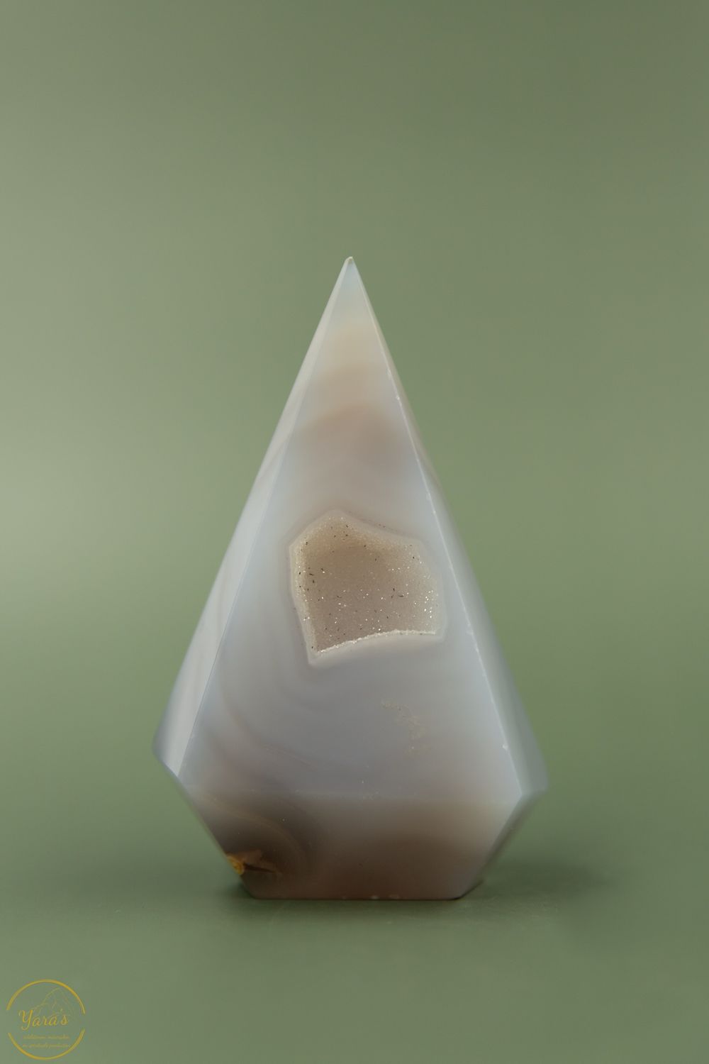 Agaat diamant- 210 gram