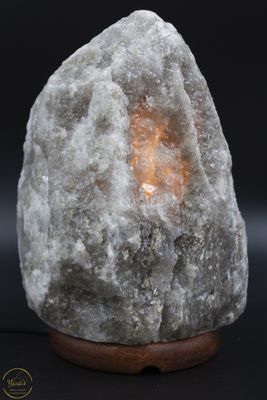 Himalaya zoutlamp grijs 2-3kg natuurlijk brok
