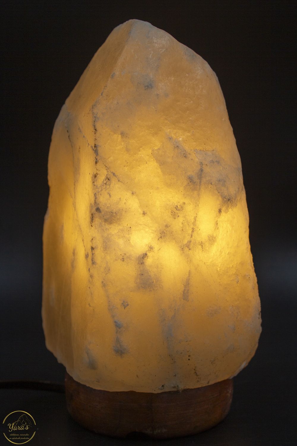 Himalaya zoutlamp wit 2-3kg natuurlijk brok