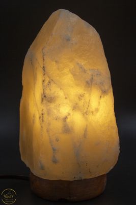 Himalaya zoutlamp wit 2-3kg natuurlijk brok