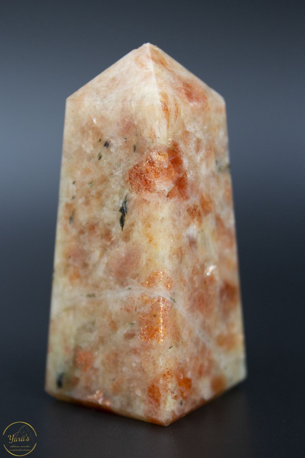 Zonnesteen obelisk - 62 gram
