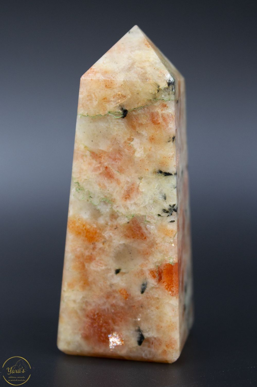 Zonnesteen obelisk - 86 gram